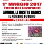 1° Maggio 2017 – Festa dei Lavoratori